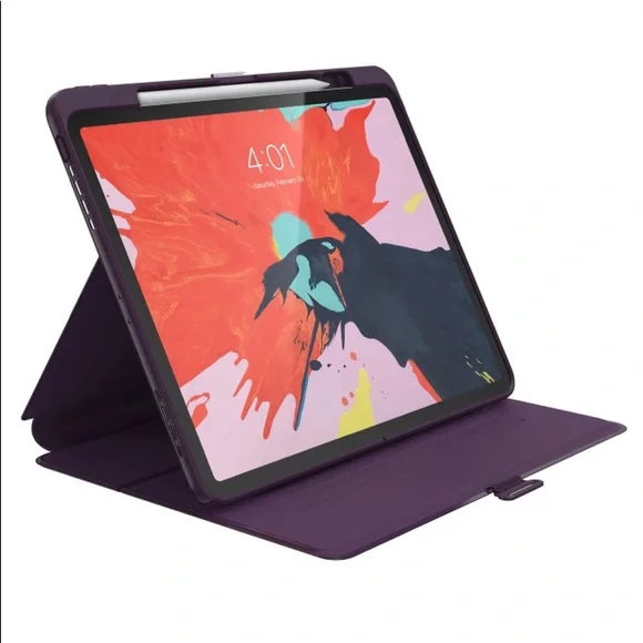 Speck Presidio Pro Folio Phone Case - Purple - Picture 2 of 7